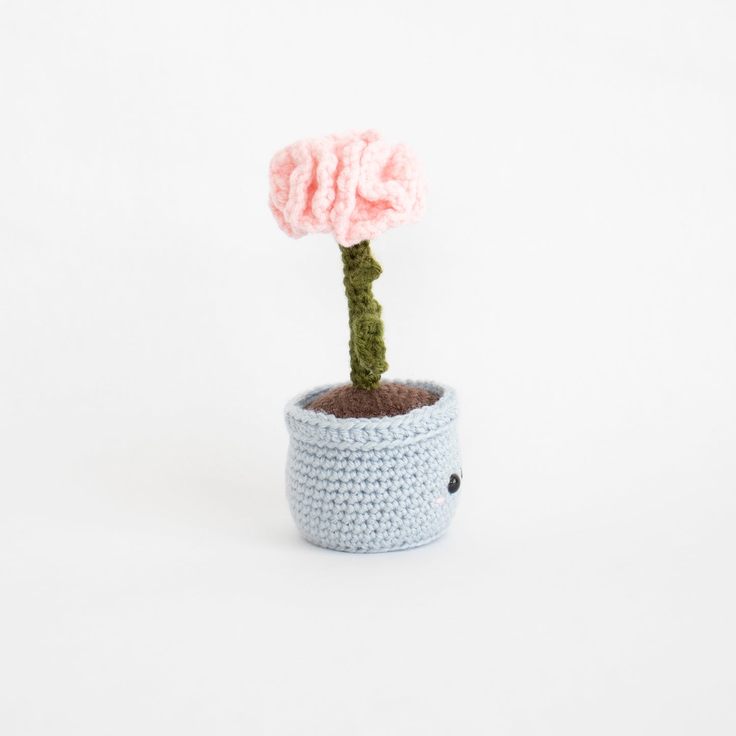 Crochet Amigurumi Carnation Flower- Ready to Ship