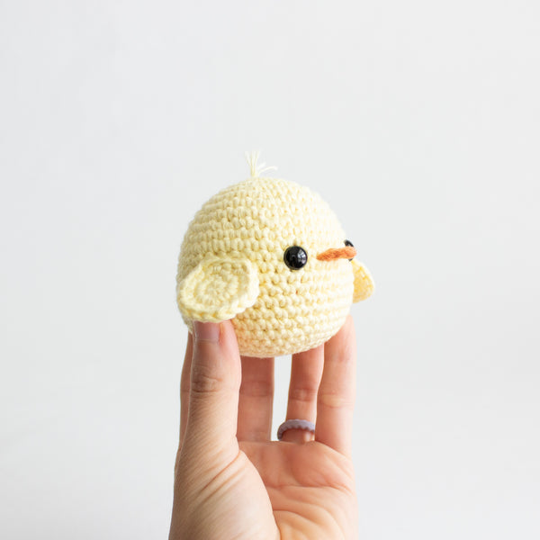 Crochet Amigurumi Chick (cotton)- Ready to Ship!