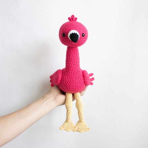 Crochet Pattern: Flamingo, PDF Amigurumi Pattern