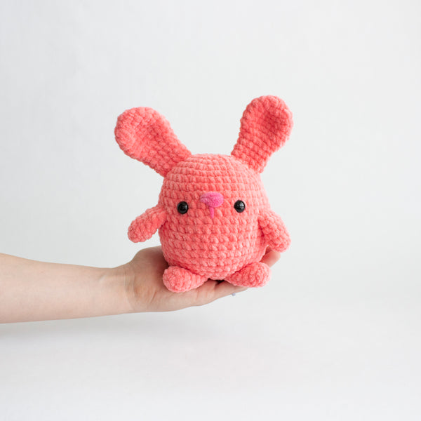 Crochet Amigurumi Extra Cuddly Bunny- READY TO SHIP