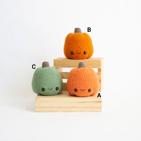 Crochet Pattern: Gourdie the Pumpkin, PDF Amigurumi Pattern