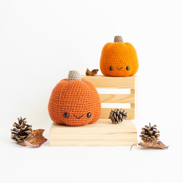 Crochet Pattern: Gourdie the Pumpkin, PDF Amigurumi Pattern