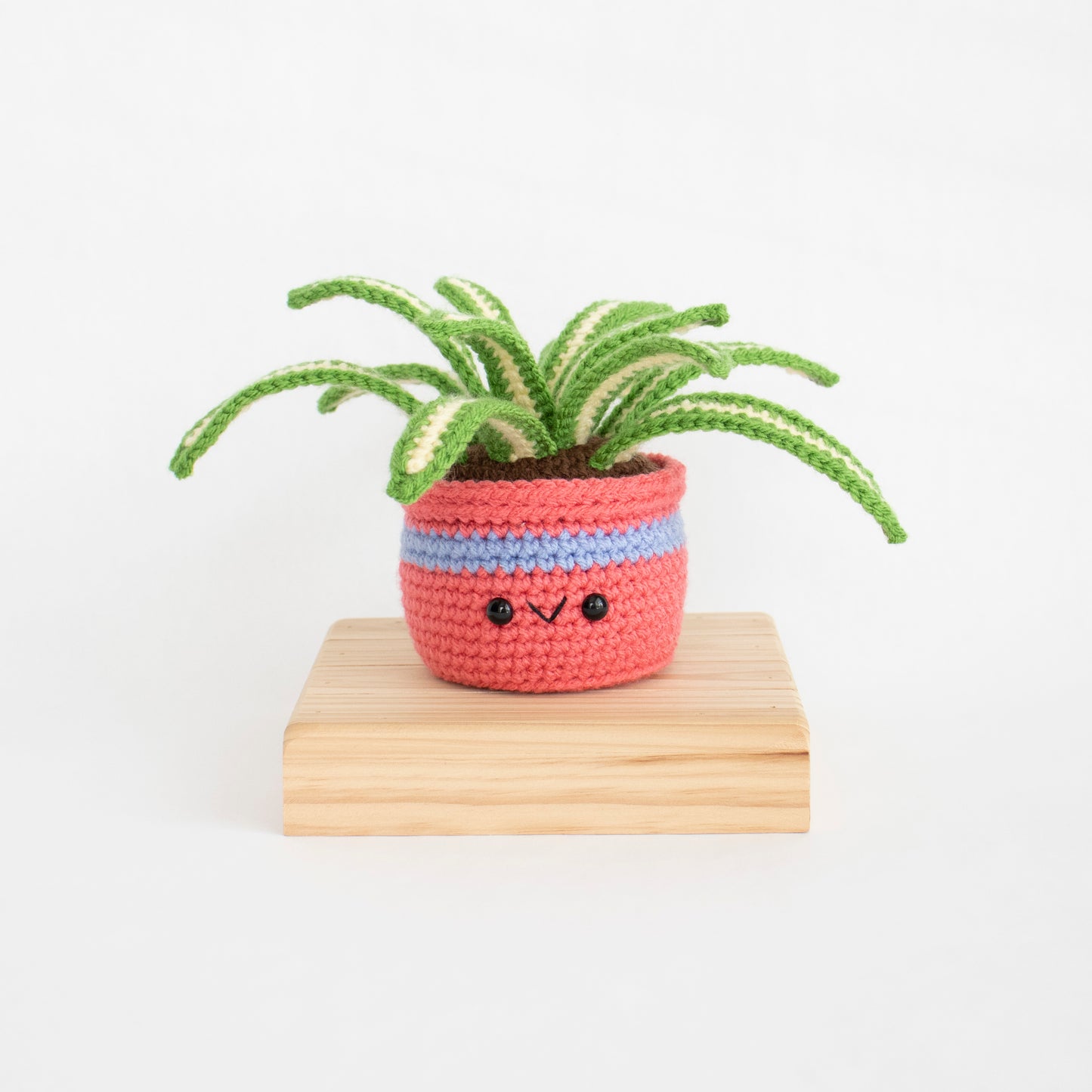 Crochet Amigurumi Spider Plant- Ready to Ship