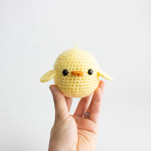 Crochet Amigurumi Chick (acrylic)- Ready to Ship!