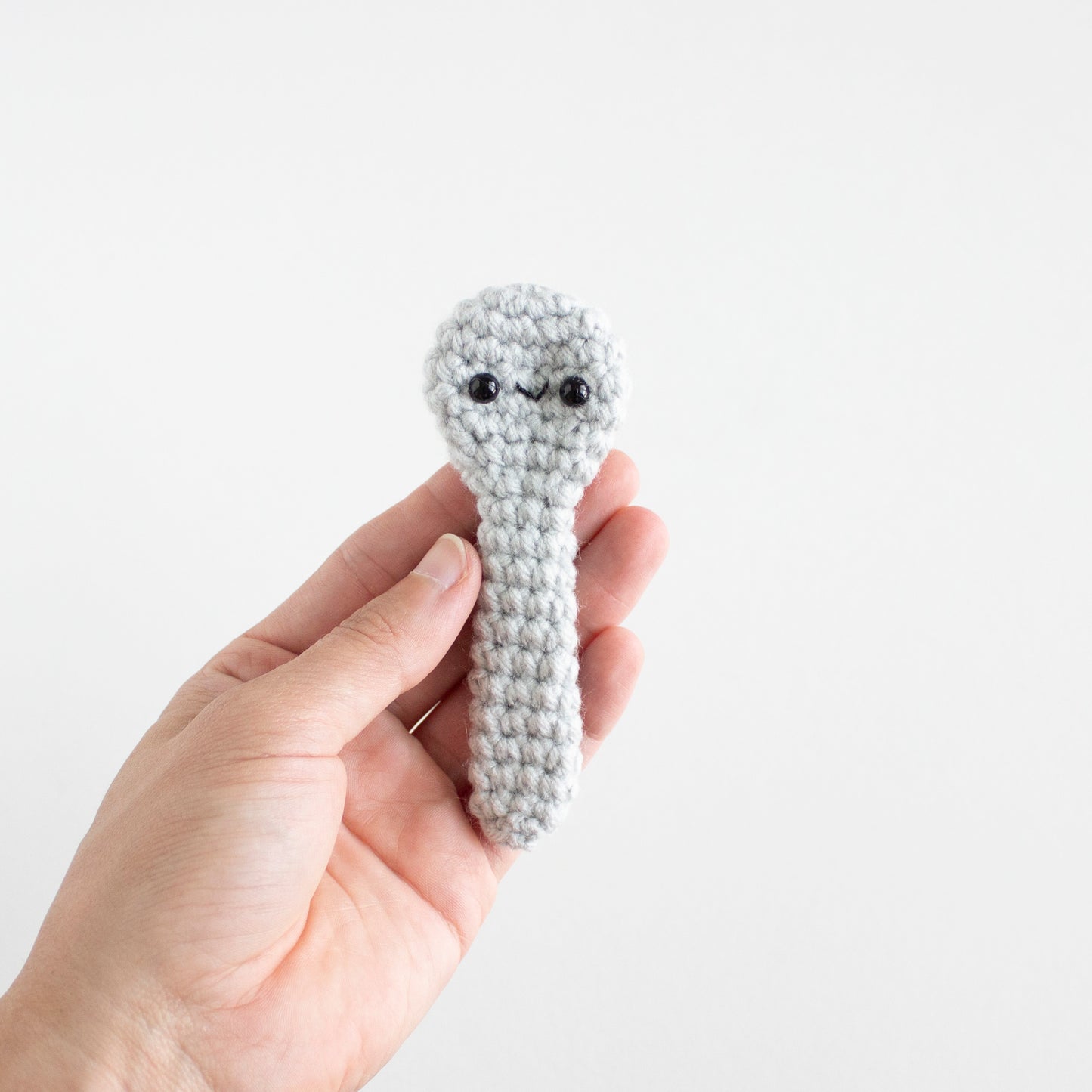 Easy Crochet Ice Cream Sundae Pattern - Spoon Amigurumi