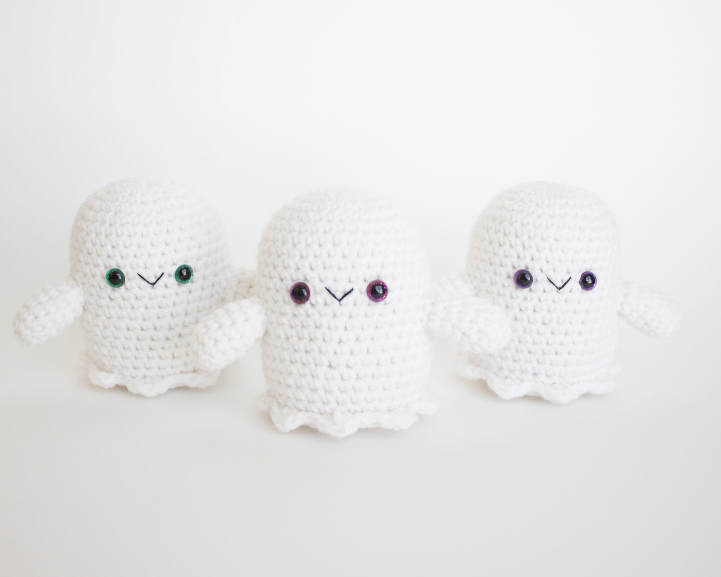 Halloween Day Crochet Patterns - Amigurumi Ghosts