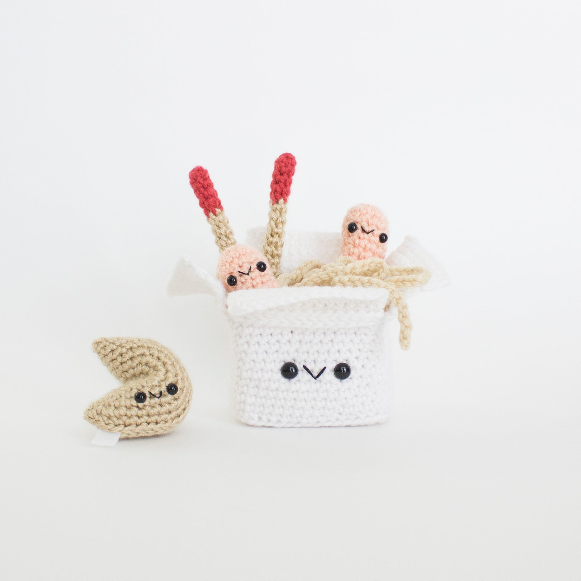 Kids Play Kitchen - Chinese Takeout Crochet Pattern