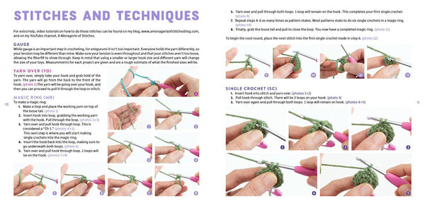 Animal Amigurumi Adventures v1 - Crochet Stitches How To