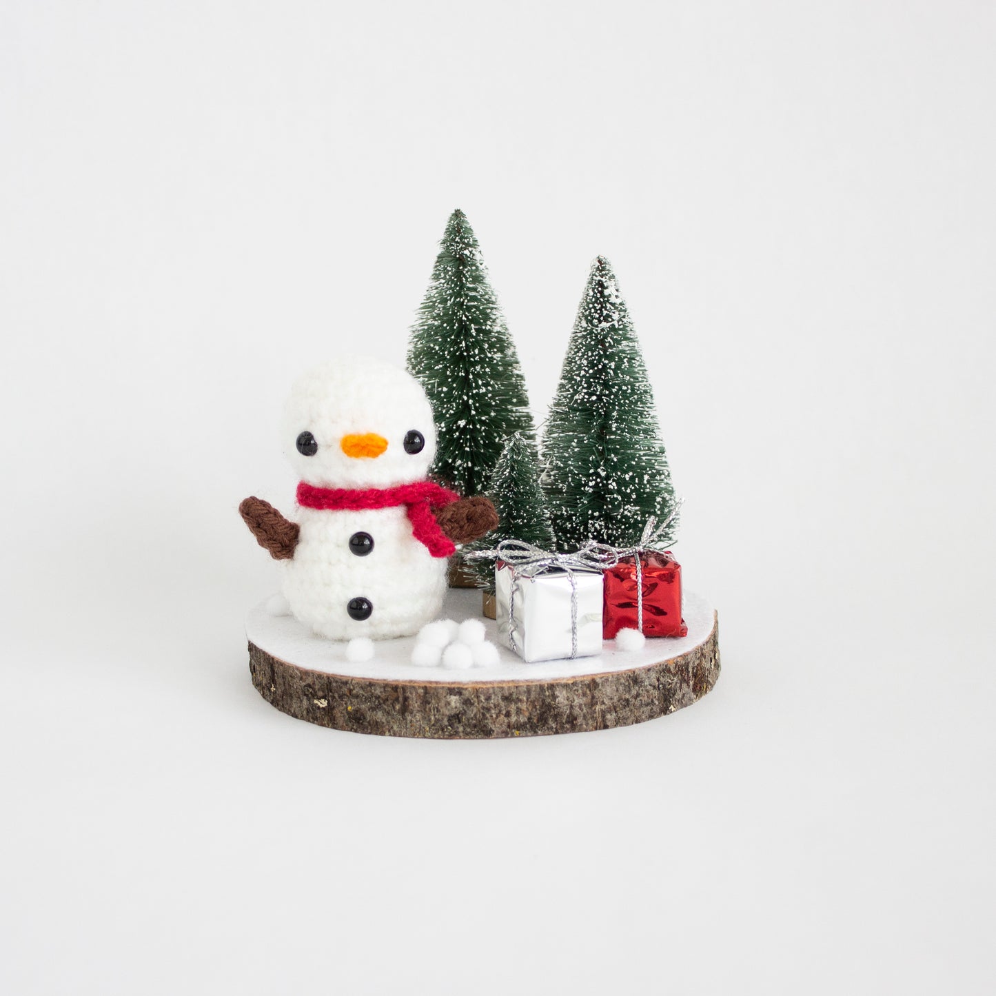 Crochet Pattern: Mini Snowman Winter Wonderland, PDF Amigurumi Pattern