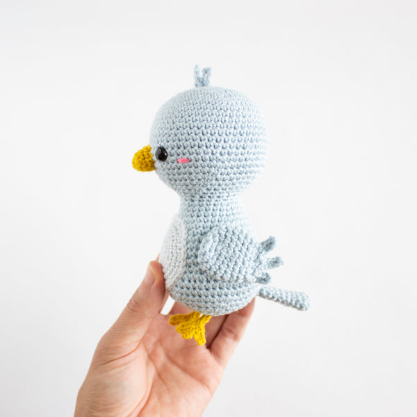 Easy Crochet Bird Pattern - Twitter Amigurumi