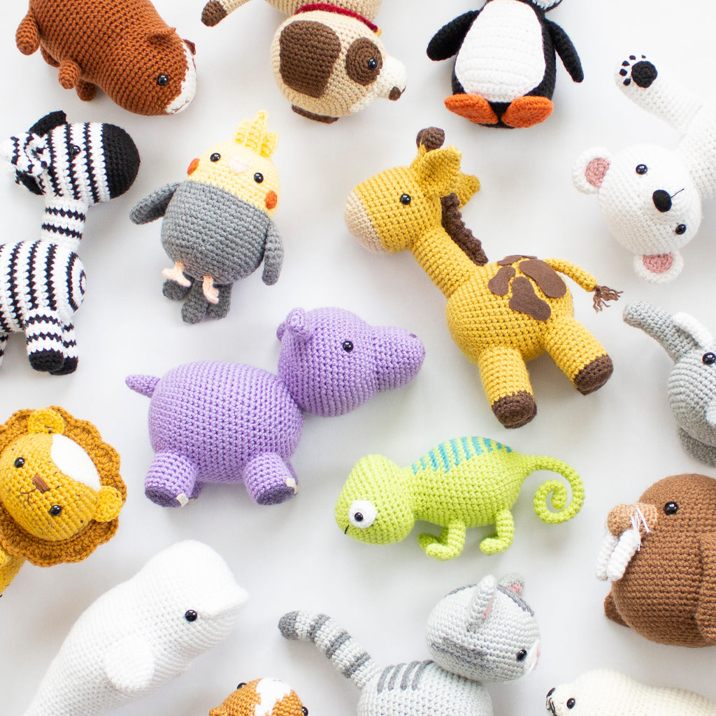 Pattern Tester Feature - Animal Amigurumi Adventures Volume 1 - A Menagerie  of Stitches
