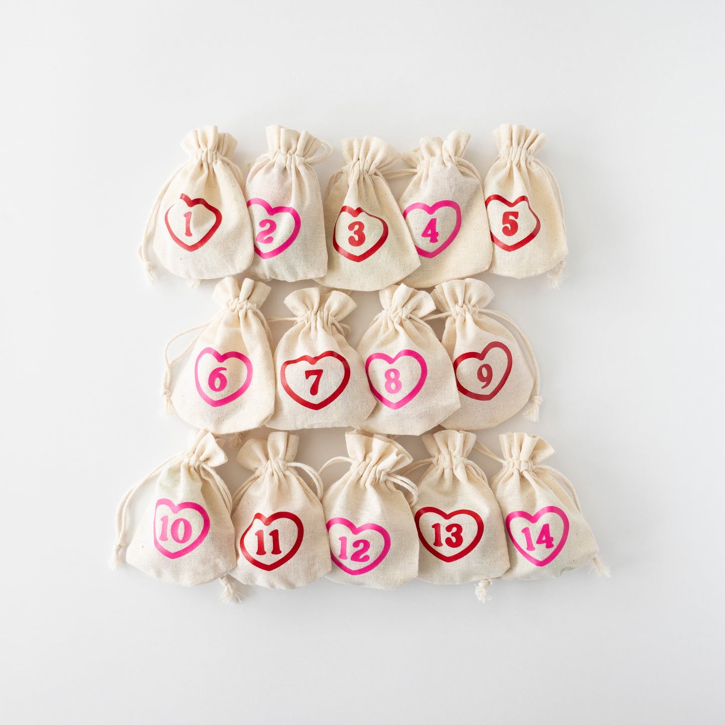 Crochet Pattern: 14 Days of Mini Valentine Amigurumi- PDF Amigurumi Pattern