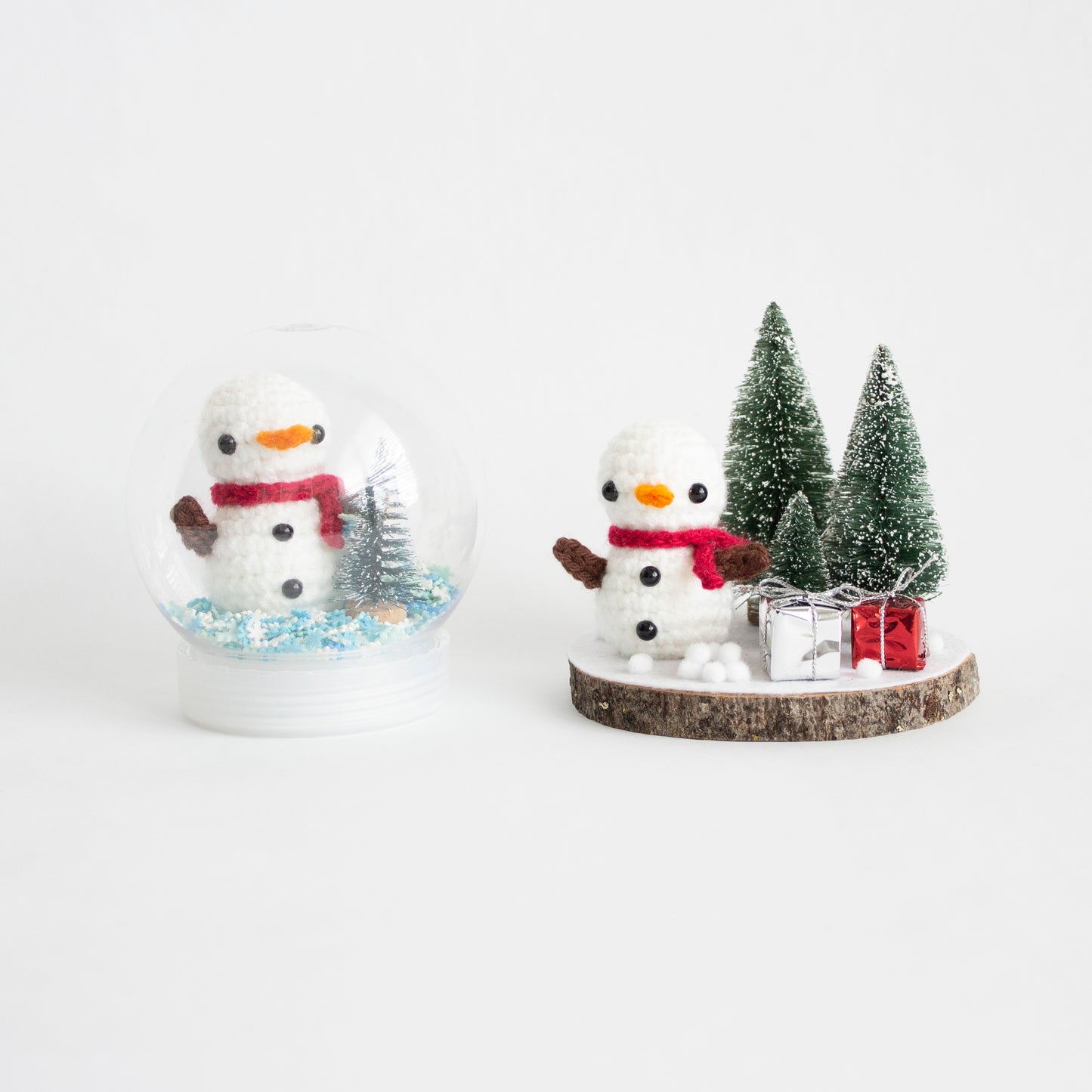 Crochet Pattern: Mini Snowman Winter Wonderland, PDF Amigurumi Pattern