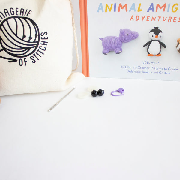 Crochet Kit- Animal Amigurumi Adventures Volume 2- COCKATIEL