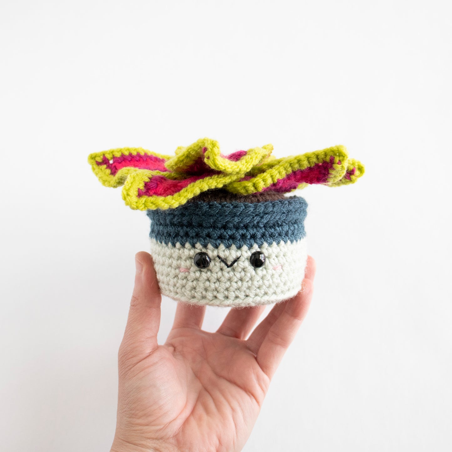Crochet Pattern: Coleus Plant, PDF Amigurumi Pattern