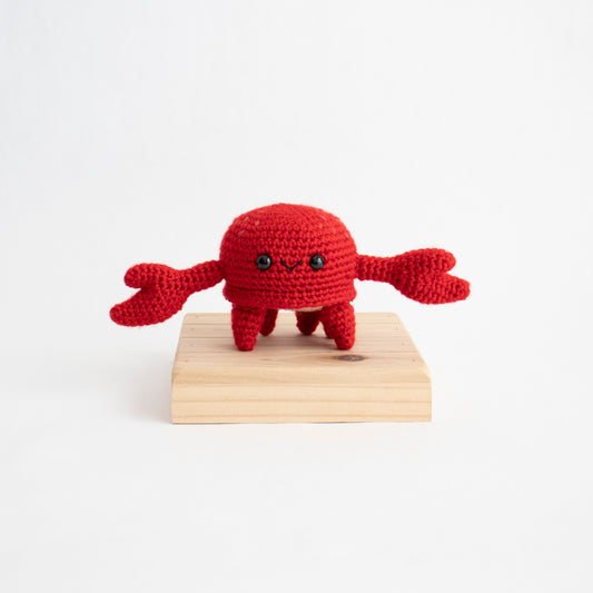 Crochet Amigurumi Crab- Ready to Ship