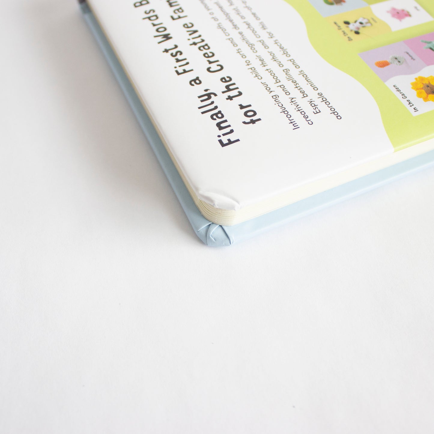 DAMAGED BOOK- First Words With Cute Crochet Friends- FINAL SALE