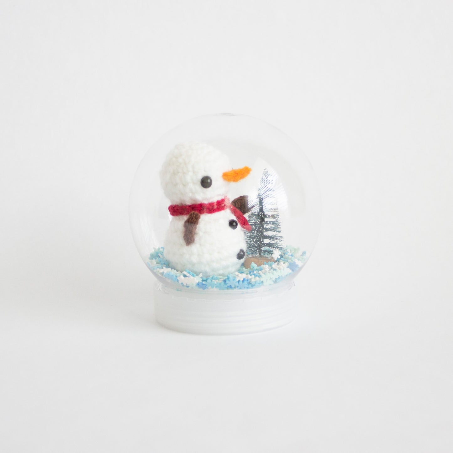 Crochet Pattern: Mini Snowman Winter Wonderland, PDF Amigurumi Pattern