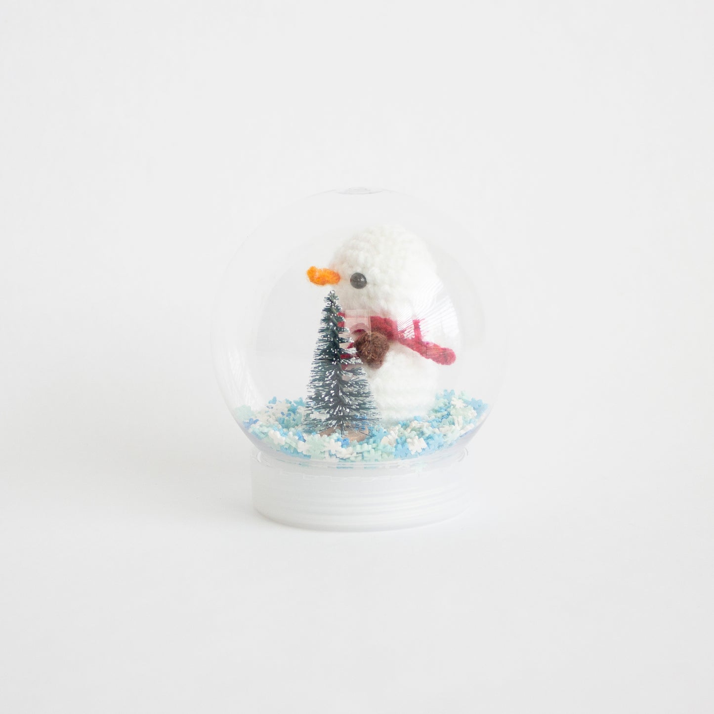 Crochet Pattern: Mini Snowman Winter Wonderland, PDF Amigurumi Pattern