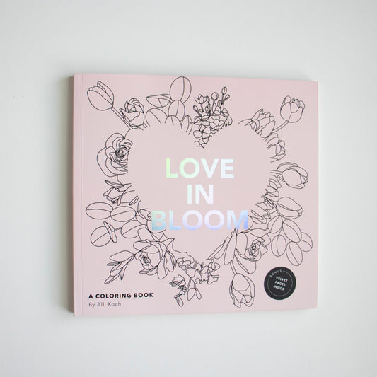 Bundle #111- Love In Bloom Coloring Book