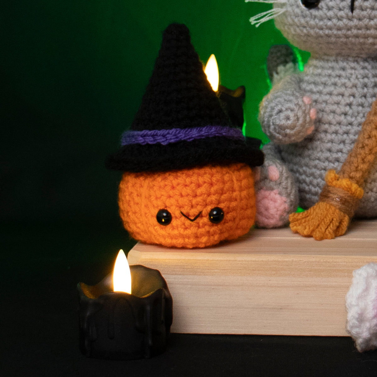 Crochet Pattern: Stormy the Halloween Cat, PDF Amigurumi Pattern