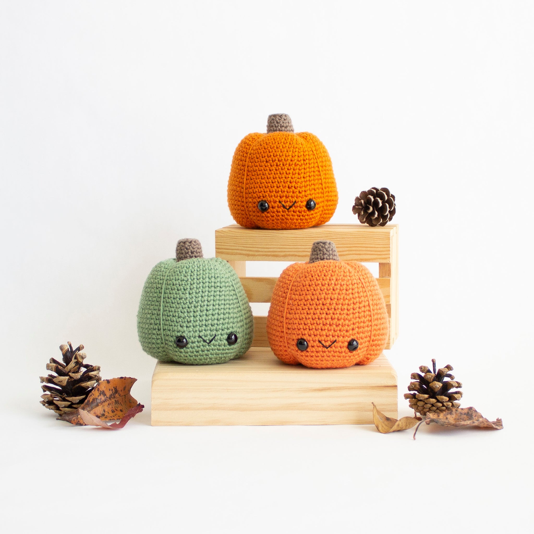 Crochet Pattern: Gourdie the Pumpkin, PDF Amigurumi Pattern