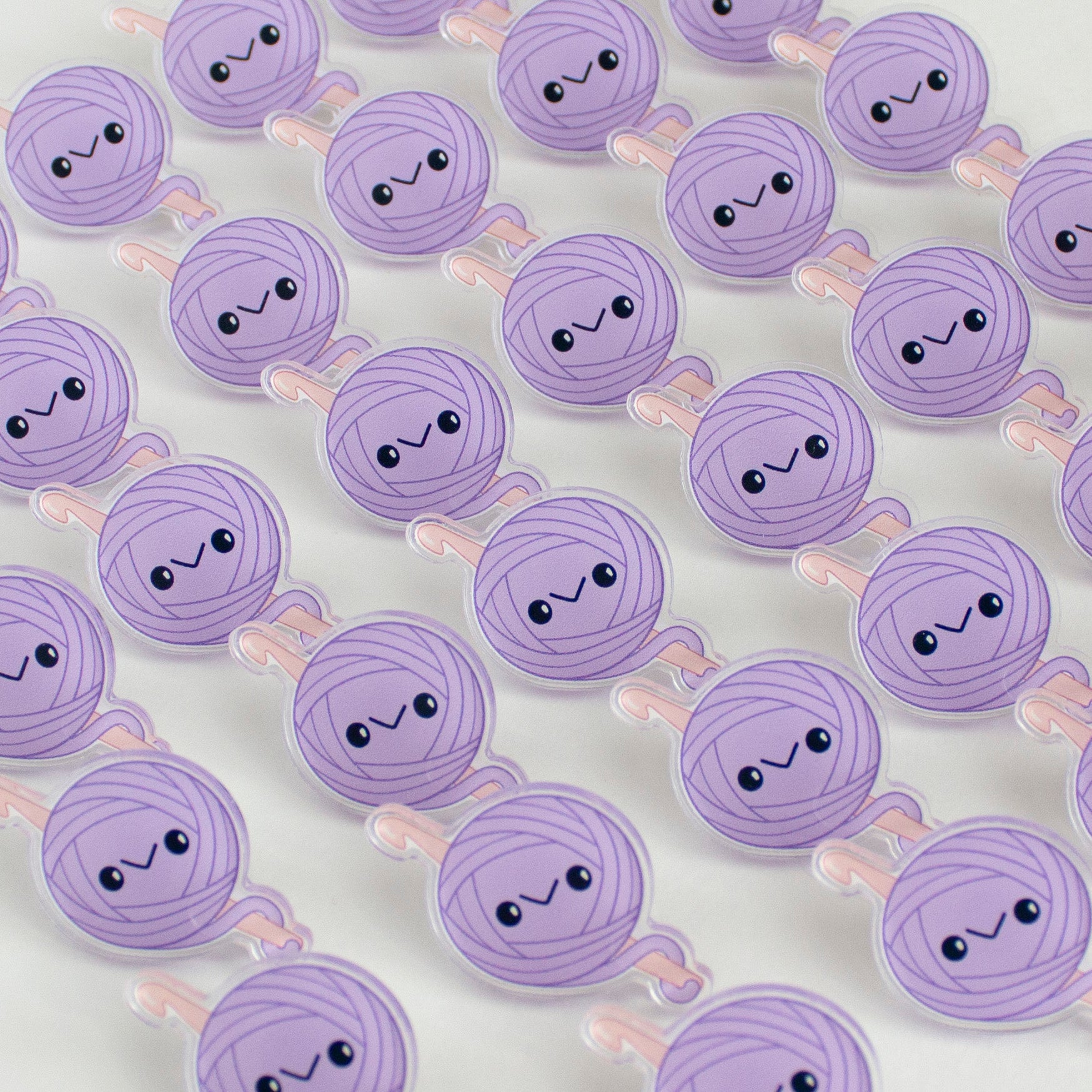 IMPERFECT PURPLE Stitch Enamel Pin! FINAL SALE!