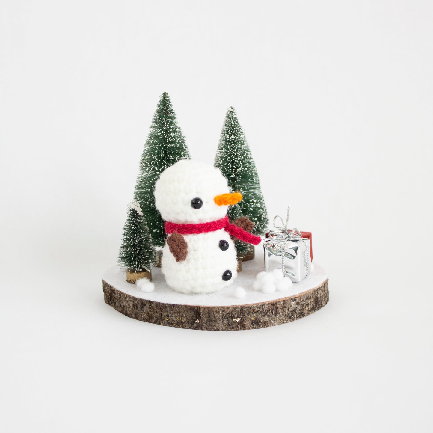 Crochet Pattern: Mini Snowman Winter Wonderland, PDF Amigurumi Pattern