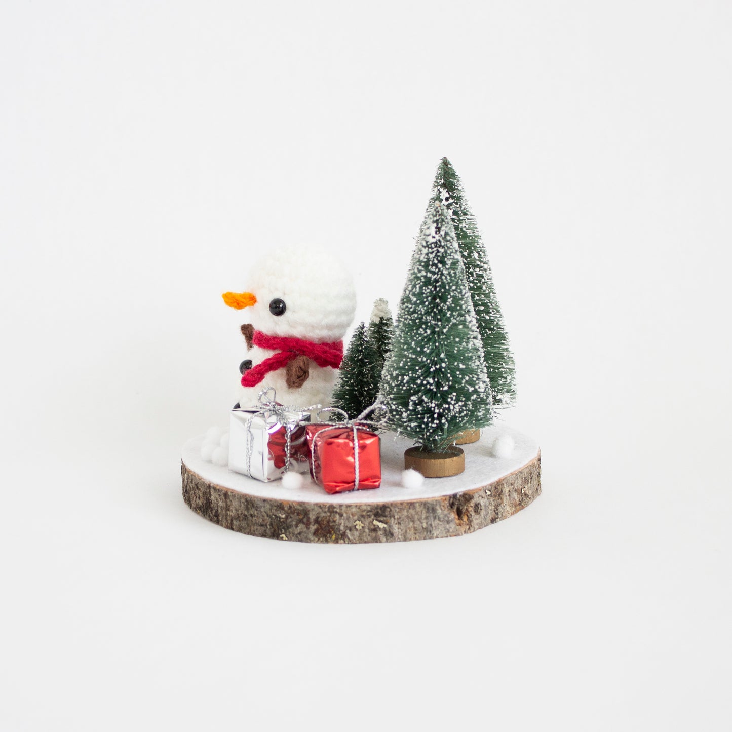 Crochet Pattern: Mini Snowman Winter Wonderland, PDF Amigurumi Pattern