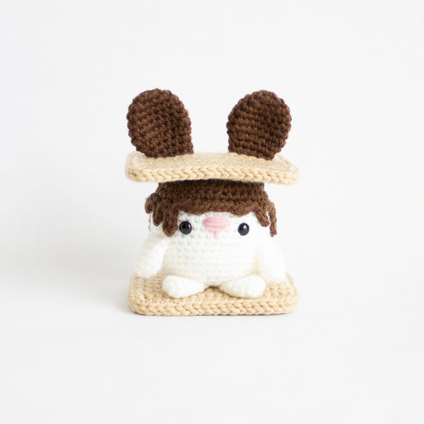 Crochet Back to School Chubby Bunnies- MADE TO ORDER