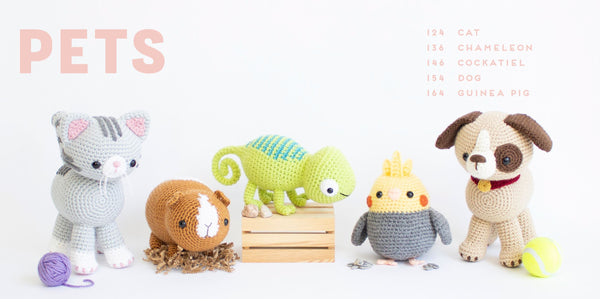 Animal Amigurumi Adventures v2 Pet Shop Crochet Patterns