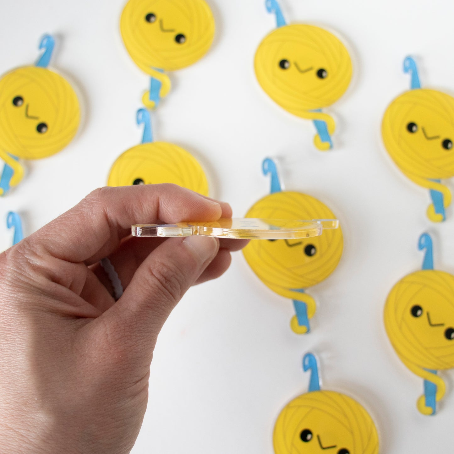LIMITED EDITION- Stitch the Yarn Ball- Acrylic Magnet!