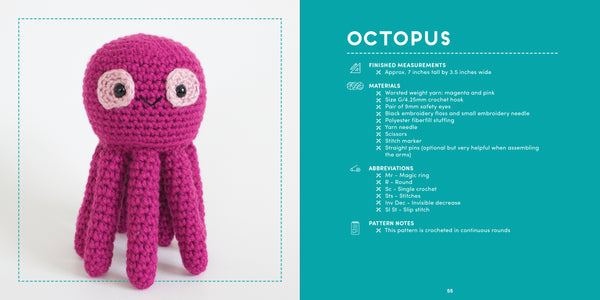 Whimsical Stitches Octopus Crochet Pattern