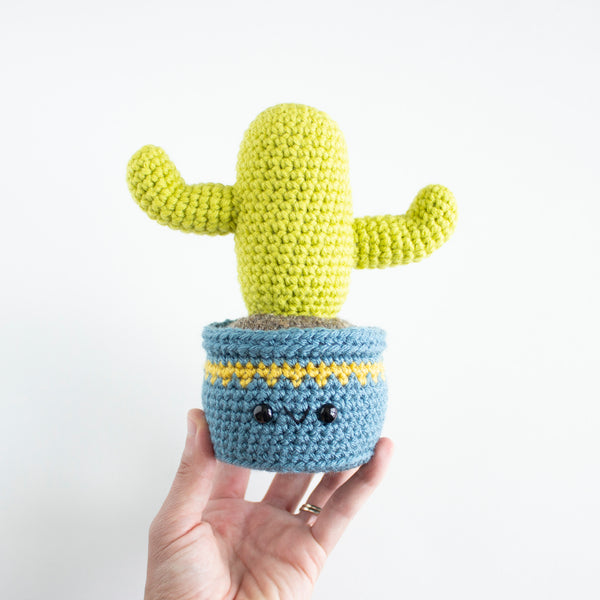 Easy Crochet Saguaro Cactus Pattern - Desert Plants