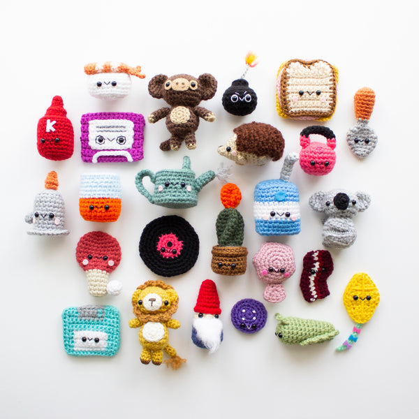 51-75 100 Days of Mini Amigurumi v3 - A Menagerie of Stitches - Lauren Espy