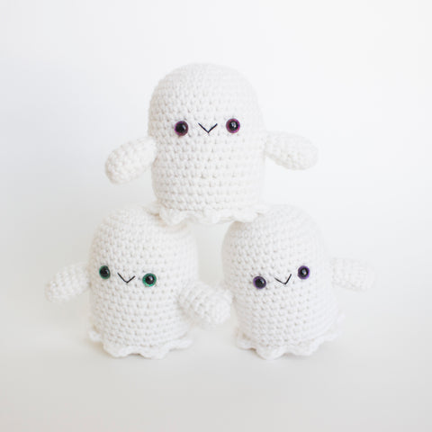 Easy Crochet Ghost Patterns - Halloween Party