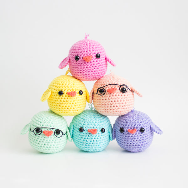 Spring Chicks Crochet Pattern - Easy Amigurumi