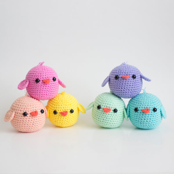 Rainbow Bird Crochet Pattern - Amigurumi