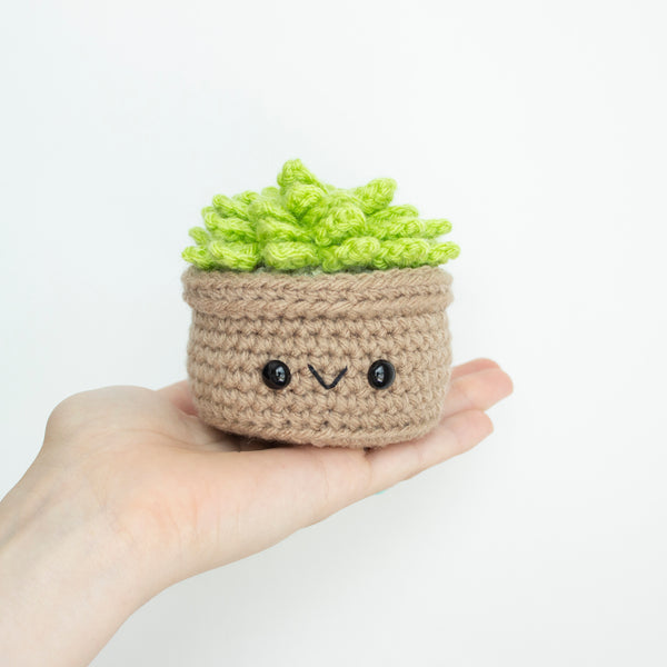 Easy Crochet Cactus Pattern - Amigurumi Succulent