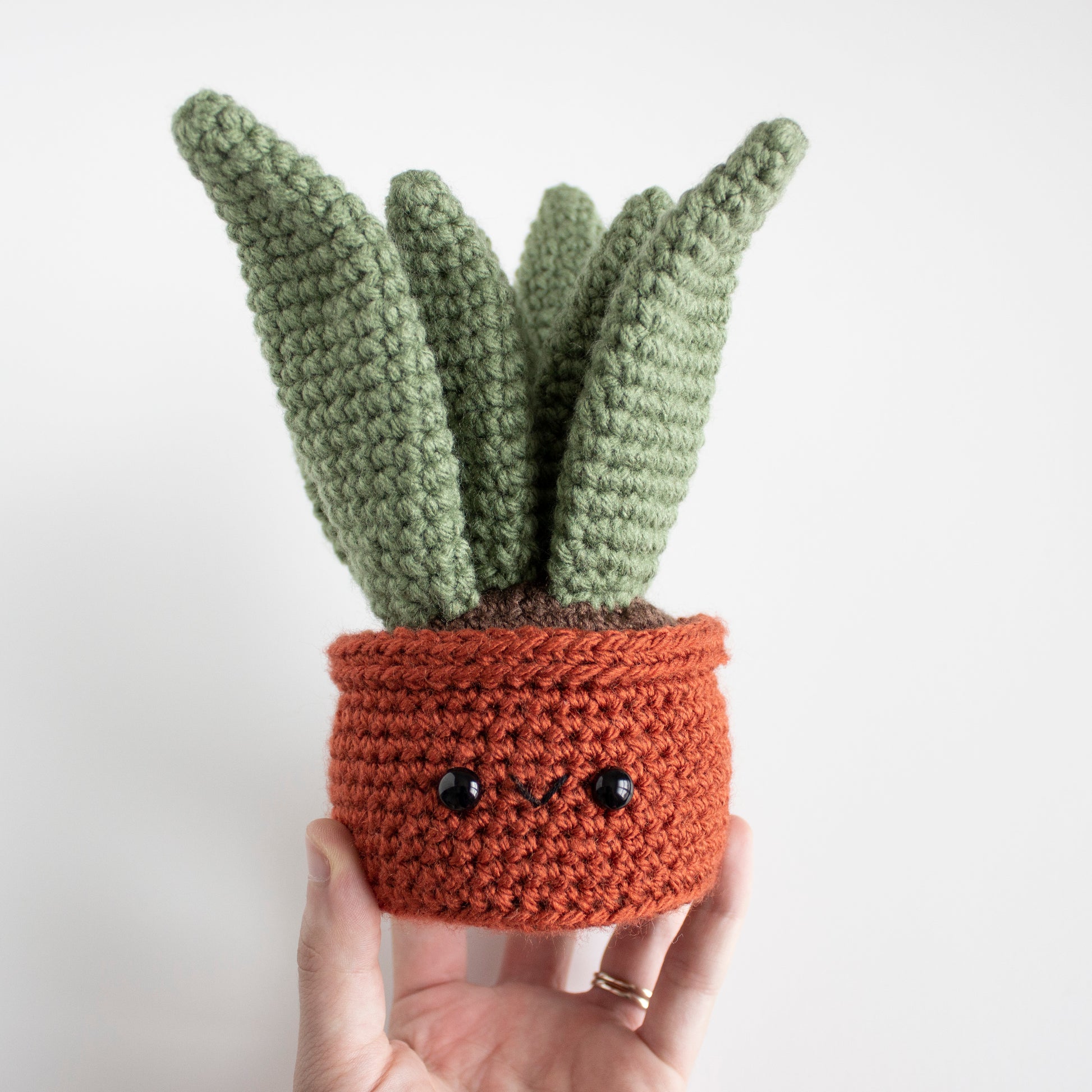 Aloe Vera Crochet Succulent Pattern - Easy Amigurumi