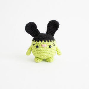 Crochet Amigurumi Halloween Bunny- READY TO SHIP