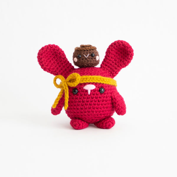 Valentines Day Seasonal Crochet Chubby Bunny Pattern - Amigurumi Box of Chocolates