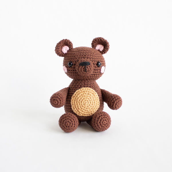 Crochet Pattern: Coco the Bear, PDF Amigurumi Pattern