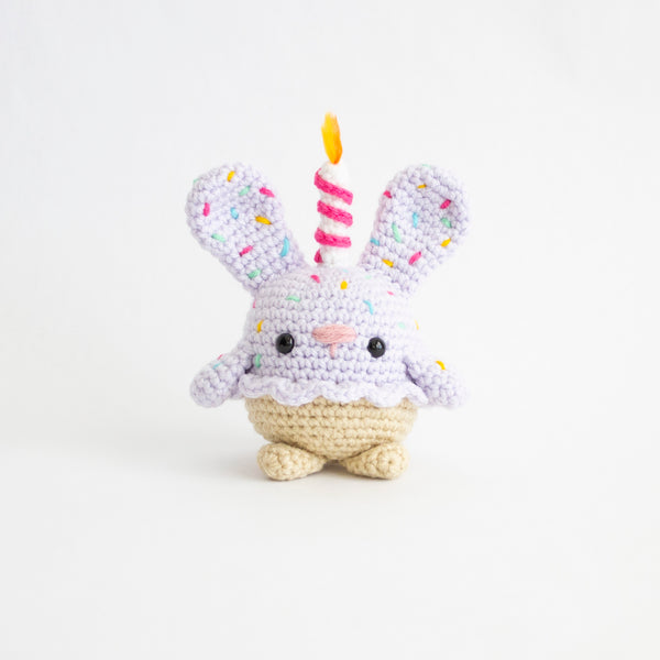 Crochet Celebration Bunny- MADE TO ORDER