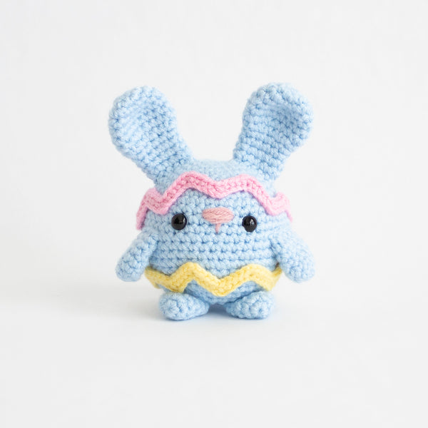 Easter Seasonal Crochet Chubby Bunny Pattern - Amigurumi Egg