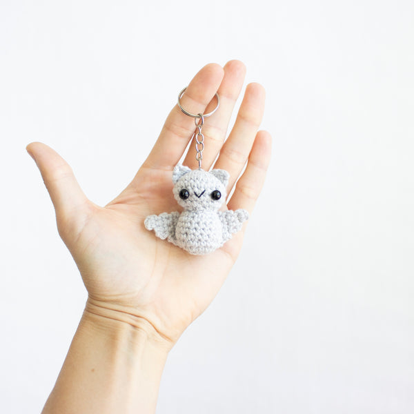 Halloween Crochet Keychains - Extra Mini Amigurumi Bat Pattern