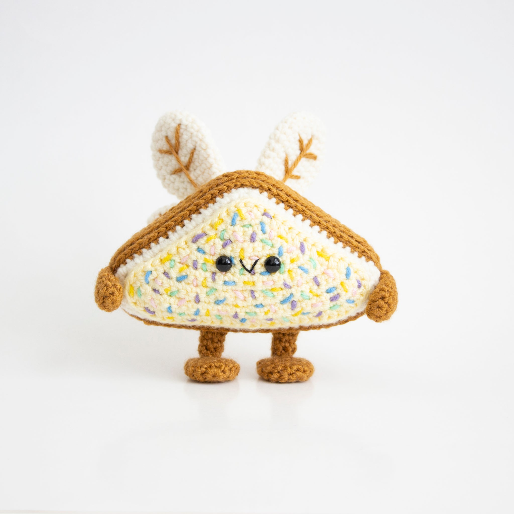 Fairy Bread Plushie Crochet Pattern - Amigurumi Food