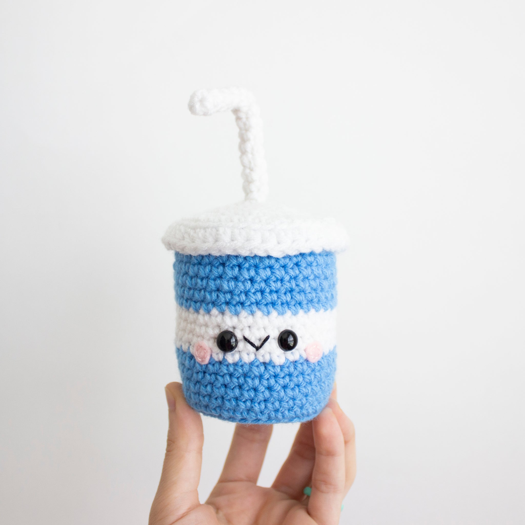 Soda Cup Easy Crochet Pattern - Amigurumi Food
