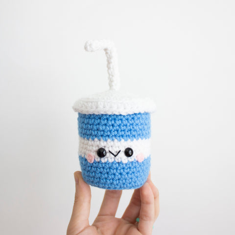 Soda Cup Easy Crochet Pattern - Amigurumi Food