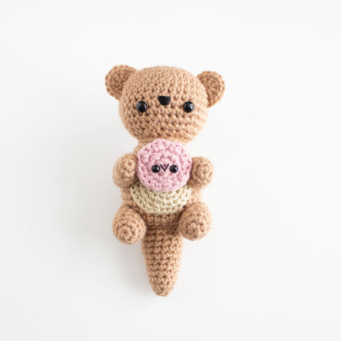 Easy Crochet Sea Otter Pattern - w Amigurumi Shell